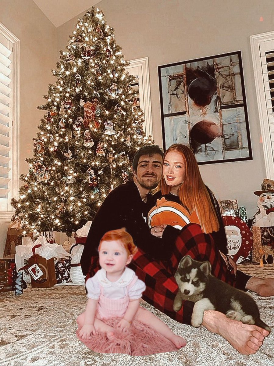 ¡Feliz Navidad a mi hermosa familia! 
<a href="/RksYbyself/">Rᴏᴄᴋʏ. ♡</a> y <a href="/SLynchMarwen/">Sienna</a> 

Me hacéis sumamente feliz y sin vosotros no sería nada.❤️