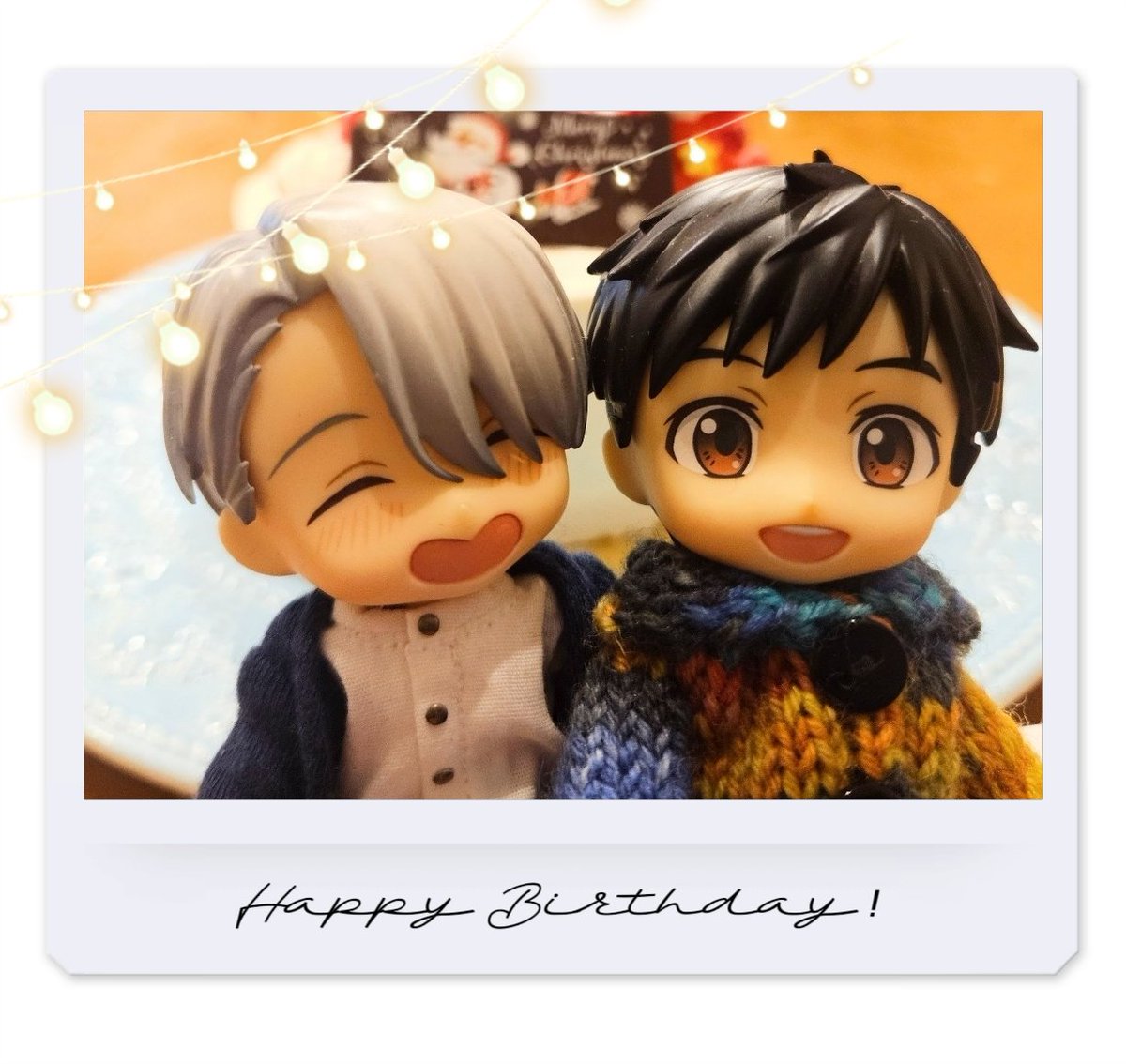 nonoco1129's tweet photo. ヴィクトルさんお誕生日おめでとうございます〜！！ https://t.co/rlZkZIt7X9