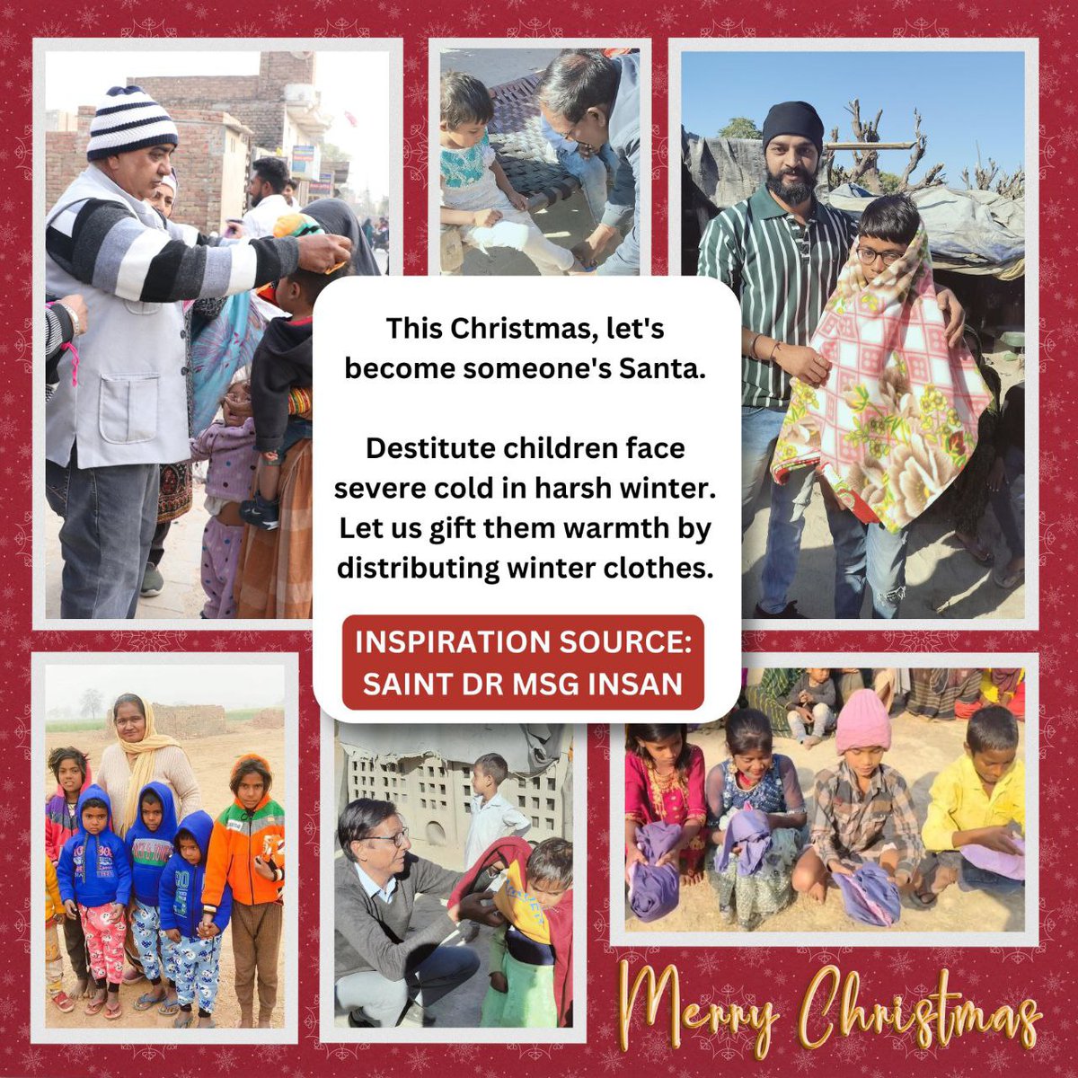 ChaudharySilpi's tweet photo. Wishing you a marry christmas with you relatives and loved ones. Share love with each other in church,  in your homes and at work. My God bless you 🥰🙏
#MerryChristmas 
#Christmas
Saint Dr MSG https://t.co/GNfKJbGZFW