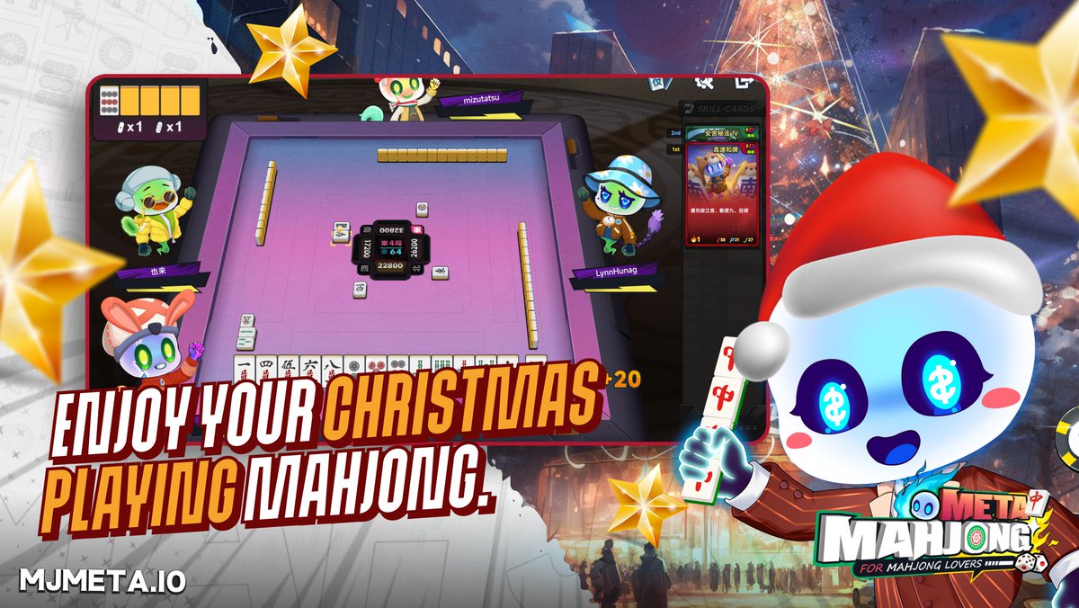 0xMJM's tweet photo. 🎄✨ Enjoy your Christmas playing Mahjong! 🀄🎅

Invite your friends and embrace the holiday spirit with Mahjong on this special day. May your joy and luck shine bright in Mahjong Meta!

#mahjong #mahjongMeta #gamefi https://t.co/9iVE6MYqHE