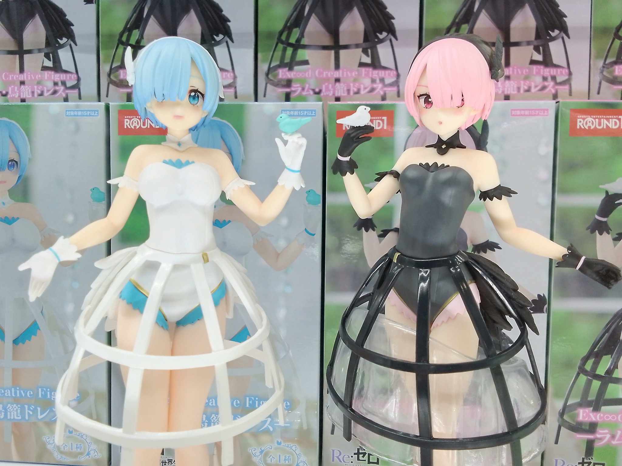 良品】 【限定品】 Re:ゼロ レム鳥籠ドレス 6体セット（Re:ゼロ