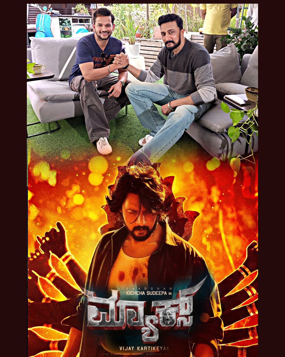 Two &amp; Half years of long wait! 
Finally FIRE on BIG SCREEN!🔥
All the best <a href="/KicchaSudeep/">Kichcha Sudeepa</a> Sir.
Maxxee maximummm Mass Hit Loading...!

<a href="/KRG_Connects/">KRG Connects</a> <a href="/Kichchacreatiin/">Kichcha Creatiions</a> 
<a href="/KicchafansKKSFA/">KKSFA Official ®</a> <a href="/BiggestOnline/">Biggest Online Sudeepians</a> 

#MaxTheMovie #MaxMovieOnDec25 #KicchaSudeep #KicchaSudeep𓃵