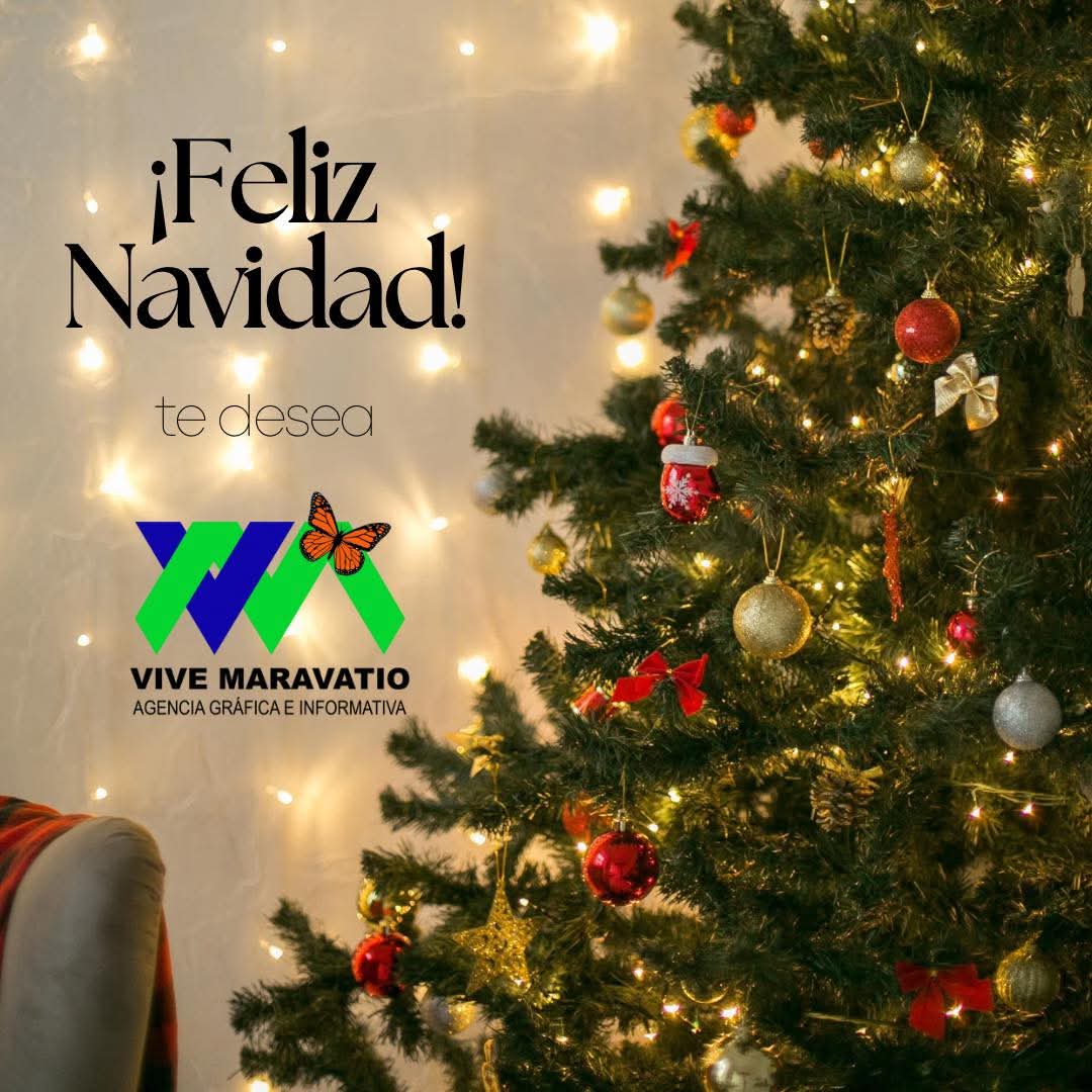 🎄Deseamos que esta Navidad comience llena de éxitos, salud, paz y alegría para ti y los tuyos 🙏🏼✨.

Gracias por ser parte de esta comunidad, por tu confianza y por permitirnos estar en contacto contigo a través de Vive Maravatío 🙏🏼✨. 

🪅🎄✨Feliz Navidad! Felices fiestas! ✨