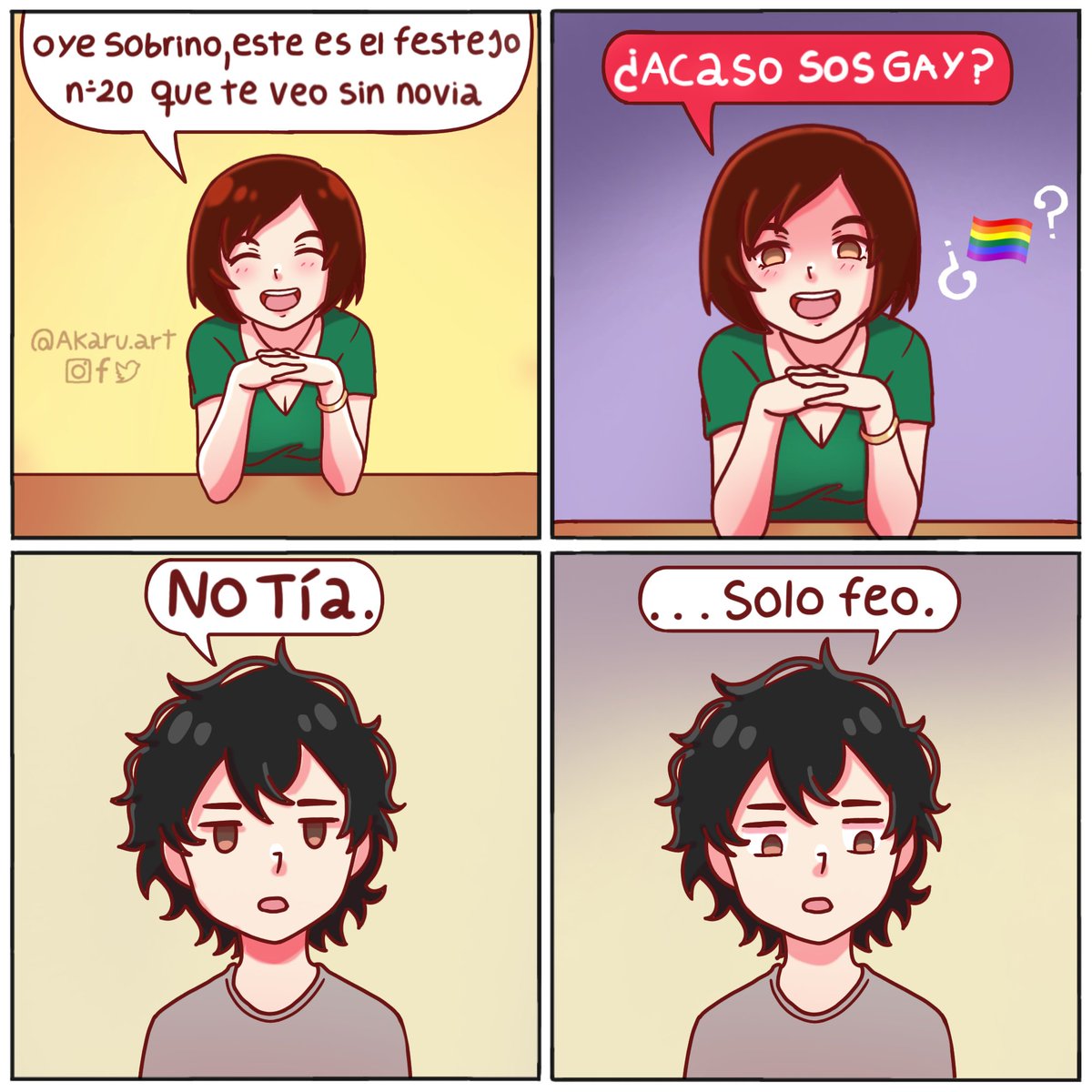 Akaru_Arts's tweet image. Felices fiestas a todos! 🥳🎅🎄🎁Están preparados para las peleas familiares? :D

Parte 1 (la parte 2 en comentarios)

#MerryChristmas #Christmas #Navidad2024