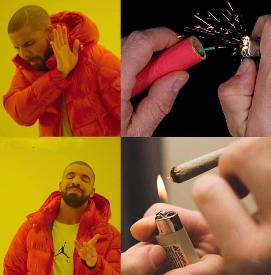 Hoy no tiren cohetes mejor fumenselos