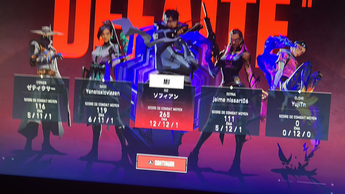 Ça vous avez déjà vu ça 0 ? Il a joué les 12 manches 😂😂😂