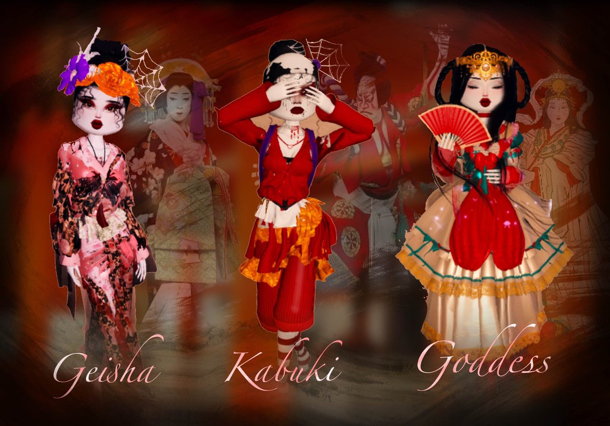 Re - Creating DTI Cultural Outfits! 👠

We are travelling to: Japan! 🇯🇵🏯🎏

All outfits made by: <a href="/ddanlolRBLX/">ddanlol01</a> 

Last slide kindly made by: <a href="/AlexBuildsRblx/">AlexAdoresNoodles 🍜 COMMS CLOSED!</a> 

#DTI #Japan #Japaneseculture #japanesebeauty #outfits #robloxfashion #DressToImpress #dresstoimpress #🇯🇵