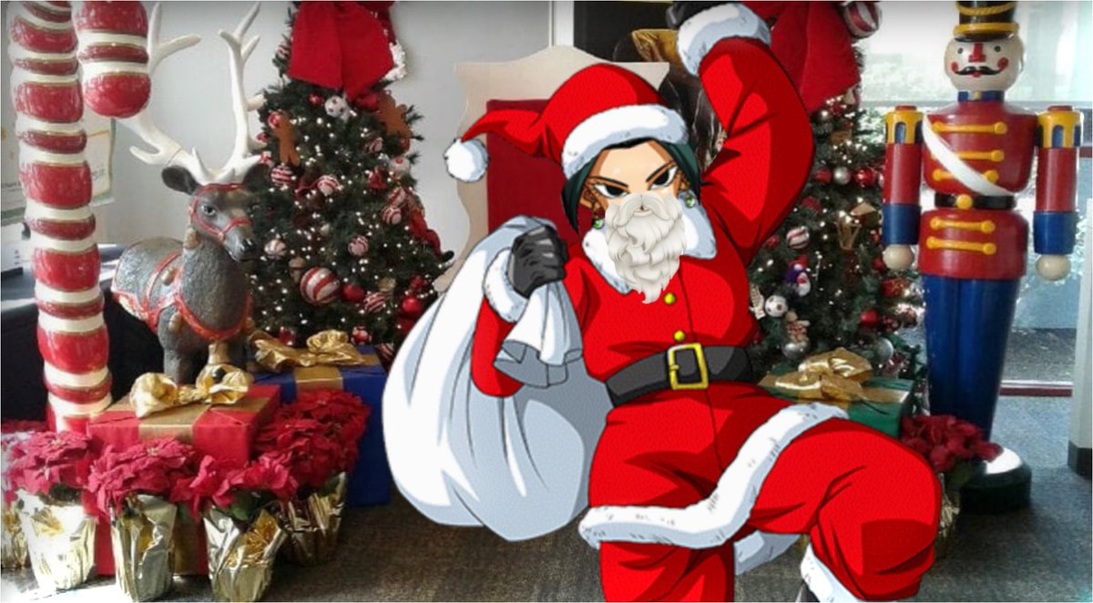 PotaraHeroine's tweet photo. HA HA-I mean Ho' Ho' Ho'! 
And what can Santa get YOU for Christmas? https://t.co/P8UkNlHjIY
