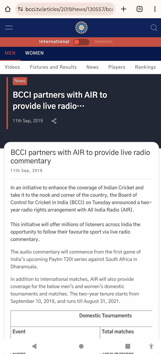 NikLim01's tweet photo. @Munna__Kumar @zeeshan_naiyer @somnath20094585 @BCCI @AkashvaniAIR @SGanguly99 @JayShah @sssp1992 @Moulinparikh @akashvanisports @prasarbharati @MIB_India @oyeekd @vivek84807819 @ImKrishnaDubey @IPL @ianuragthakur @ShuklaRajiv @ThakurArunS @KirenRijiju @narendramodi @GauravDwivedi95 @cricketcomau @Cricket_TS @1116sen @AshwiniVaishnaw @navneetsehgal3 5+ YEARS FOLLOW UP
@AshwiniVaishnaw @navneetsehgal3 @GauravDwivedi95,
@akashvanisports not given RADIO RIGHTS,with all access for #homematches #IPL #WPL
@JayShah @ThakurArunS @ShuklaRajiv?
#INDvNZ on #SEN #TalkSport
do U care for Indian π» fans? How do they get rights? https://t.co/s9drvp91OP
