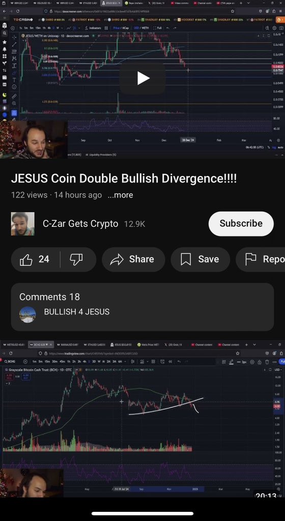 Trust me you aren’t ready for what is about to happen,  $jesus is king <a href="/jesustokens/">$JESUS 🙏</a> 

A double bullish divergence occurs when the price makes lower lows, but the indicator (RSI, MACD) makes higher lows twice. This signals weakening downtrend momentum and could hint at a potential