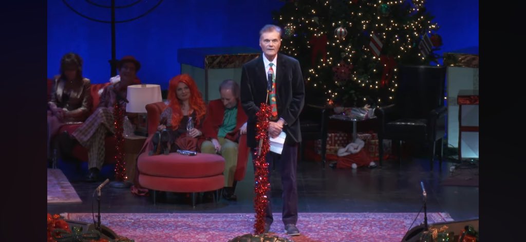 Here’s a link to Fred Willard’s telling of The True Story of Christmas! 
youtu.be/vyQ76KfZRR8?si…