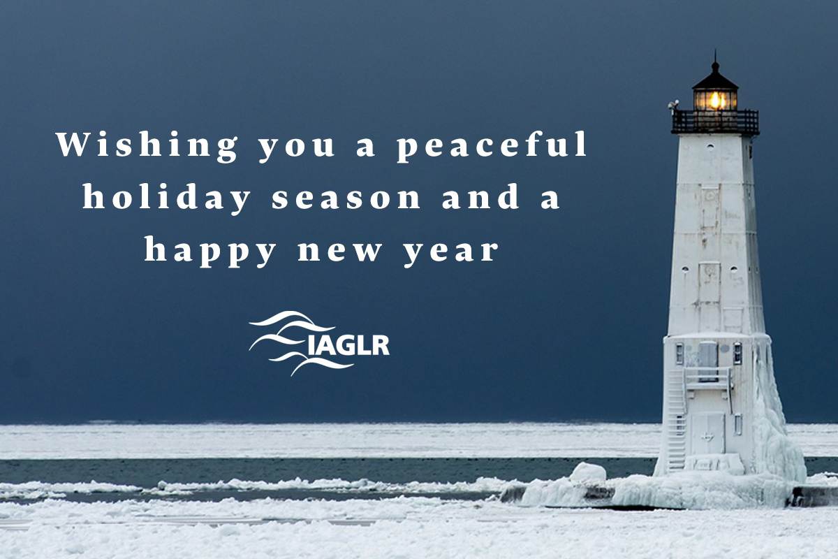 Wishing you a peaceful holiday season and a happy new year. We look forward to connecting in 2025! ~ From all of us at IAGLR. #GreatLakes