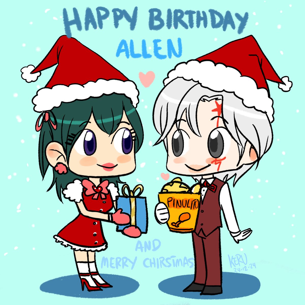 KERUdibuja's tweet photo. Happy Birthday my dear boy, Allen Walker. 🥺🥺🥺🥳🤍🤍🤍
#DGrayMan #AllenWalker #Lenalee #Timcampy #アレン・ウォーカー生誕祭2024 https://t.co/7jEttgLJFp