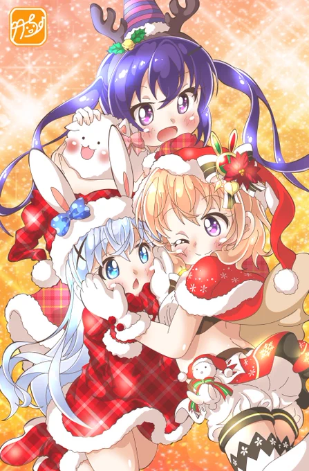 おはリゼちゃんメリークリスマス～!!!#gochiusa #ごちうさ 