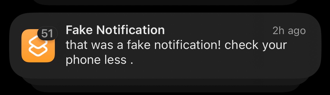 itseieio's tweet image. for the past month i’ve been desensitizing myself to notifications by having my phone send me random pushes

it hasn’t worked at all, but I do check my phone more and feel insane all the time