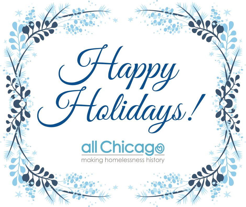 This holiday season, let's celebrate the spirit of giving by helping over 11,000 Chicagoans without a home. Your support provides housing, resources, and hope to those striving for stability.

Make your gift here --&gt; bit.ly/3C67jBV

#HappyHolidays #Endhomelessness