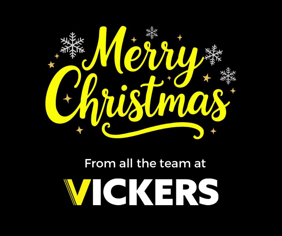 Wishing all our customers, staff and friends and very Merry Christmas from all at Vickers 🎄