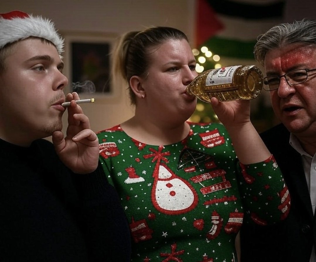 SurmulotsNews's tweet image. Pff je suis au réveillon avec mon tonton colérique ma tata alcoolique et mon cousin dealer... C'est l'enfer quoi ! T'as juste envie de te barrer 🤬