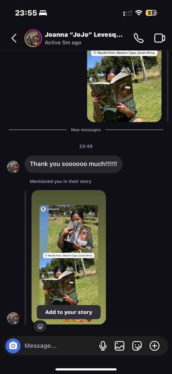 iamjojoSA's tweet photo. 8 years later, @iamjojo slid into my DM’s 😭

Dreams do come true!! 😄😄 https://t.co/nsqNFFuv19
