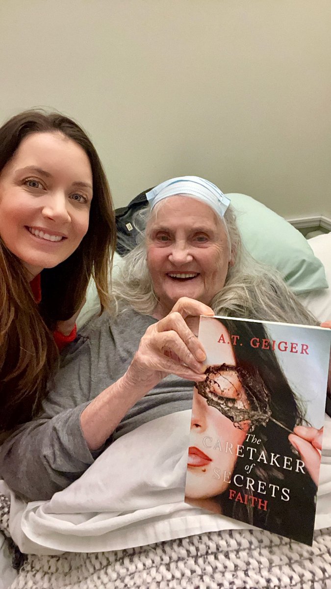 The highlight of my Christmas is gifting my 98-year-old grandmother my newly published women’s fictional romance novel! She is the inspiration behind the making of book #2 in this series, The Caretaker of Secrets (FAITH)!
Go to my social media platforms to see me surprising her!