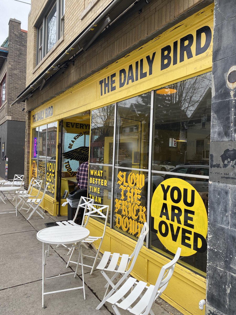 #thedailybird tells us everyday that “you are loved” and it’s important to share that with us and come back letting them know “you are loved”