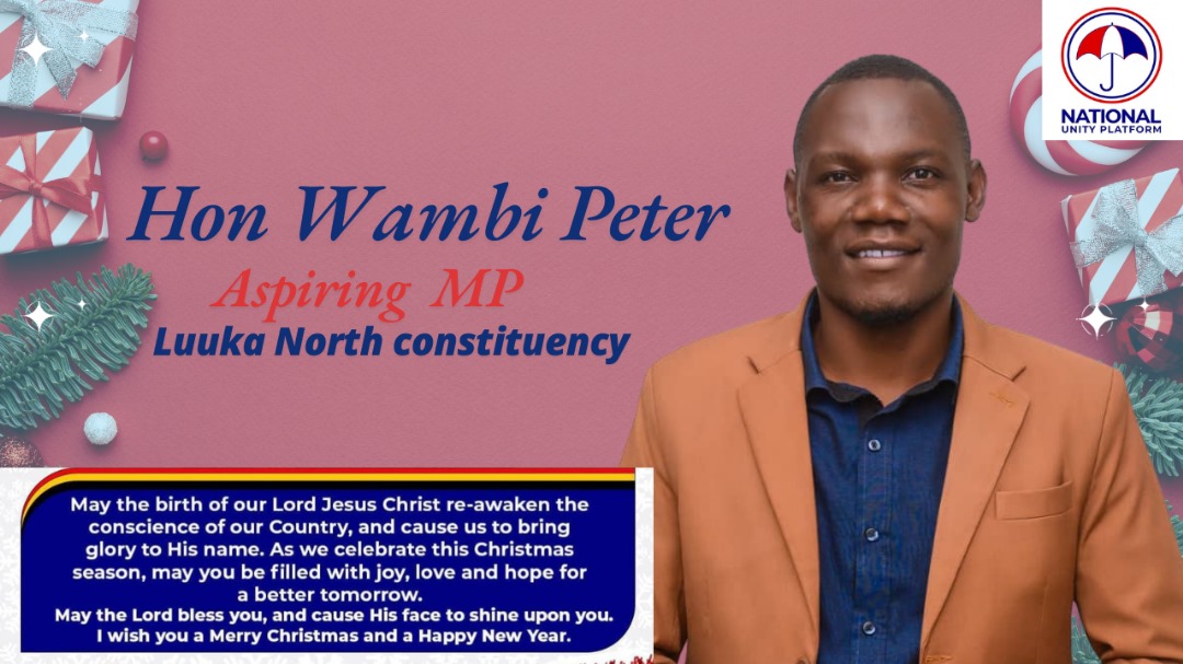 In this festival season, may God grant you peace and happiness as we look forward to another year of an election period in Uganda.
Merry Christmas and a happy New year 2025