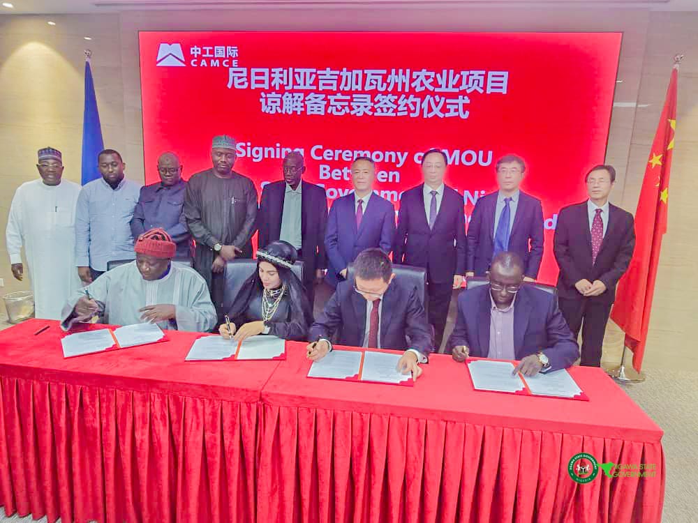 uanamadi's tweet photo. Today, I presided over the signing of a partnership between Jigawa State, China CAMC Engineering Co., Ltd. (CAMCE), and the National Agricultural Development Fund (@nadfng) in Beijing, China. This agreement is a big step toward modernizing agriculture in Jigawa and creating real opportunities for our farmers and communities. It reflects our commitment to improving lives and building a stronger future for the state.

The partnership will bring in better seeds, modern irrigation systems, and practical training for farmers to grow crops like sesame, soybean, and hibiscus more effectively. We’re also introducing advanced tools for cleaning, drying, and processing these crops. This will help our farmers meet international standards, add value to their harvests, and connect to both local and global markets.

Sustainability is at the heart of this plan. We’re using renewable energy like solar and biogas to power irrigation systems and processing centers. This will lower costs, reduce environmental impact, and make farming more efficient. With CAMCE’s expertise and NADF’s support, we’re building a system that supports both the environment and the people who depend on it.

This agreement is about more than farming—it’s about transforming Jigawa’s economy and securing a brighter future for its people. It will give farmers the tools and funding they need to grow their businesses while giving our produce a place on the global stage. This is the start of something great for Jigawa State.

#SustainableFuture #SustainableFarming #JigawaState #FoodSecurity