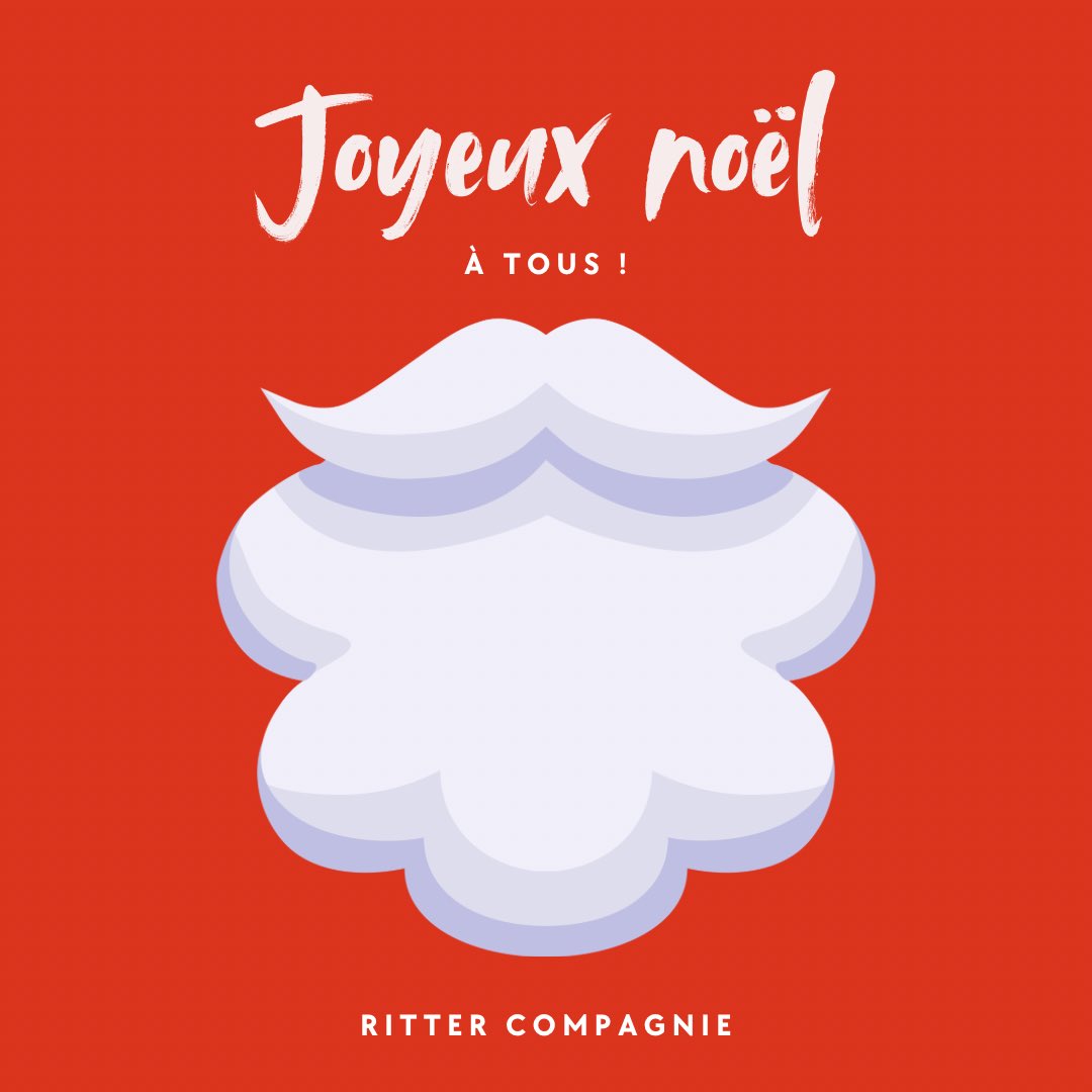La direction ainsi que l’ensemble des collaborateurs de la RITTER COMPAGNIE vous souhaitent de joyeuses fêtes de Noël.
Profitez de ces moments en famille pour vous ressourcer.