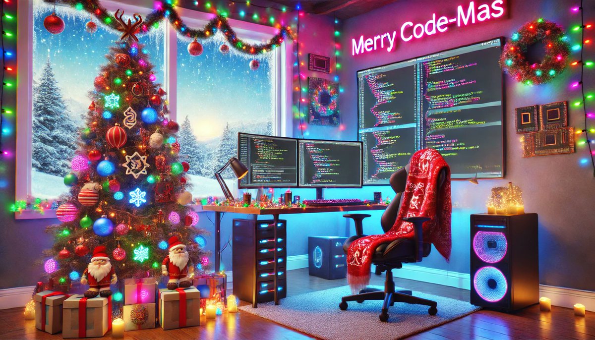 blazevicirena's tweet photo. 🎄✨ Merry Code-mas! ✨🎄

This Christmas, let’s celebrate the magic of coding and creativity. Whether you’re debugging by the fireplace or designing the future with festive lights, remember: every line of code adds a little sparkle to the world. 💻🎁❄️
#MerryCodemas #Developer https://t.co/Eq7c6Iv7Gx