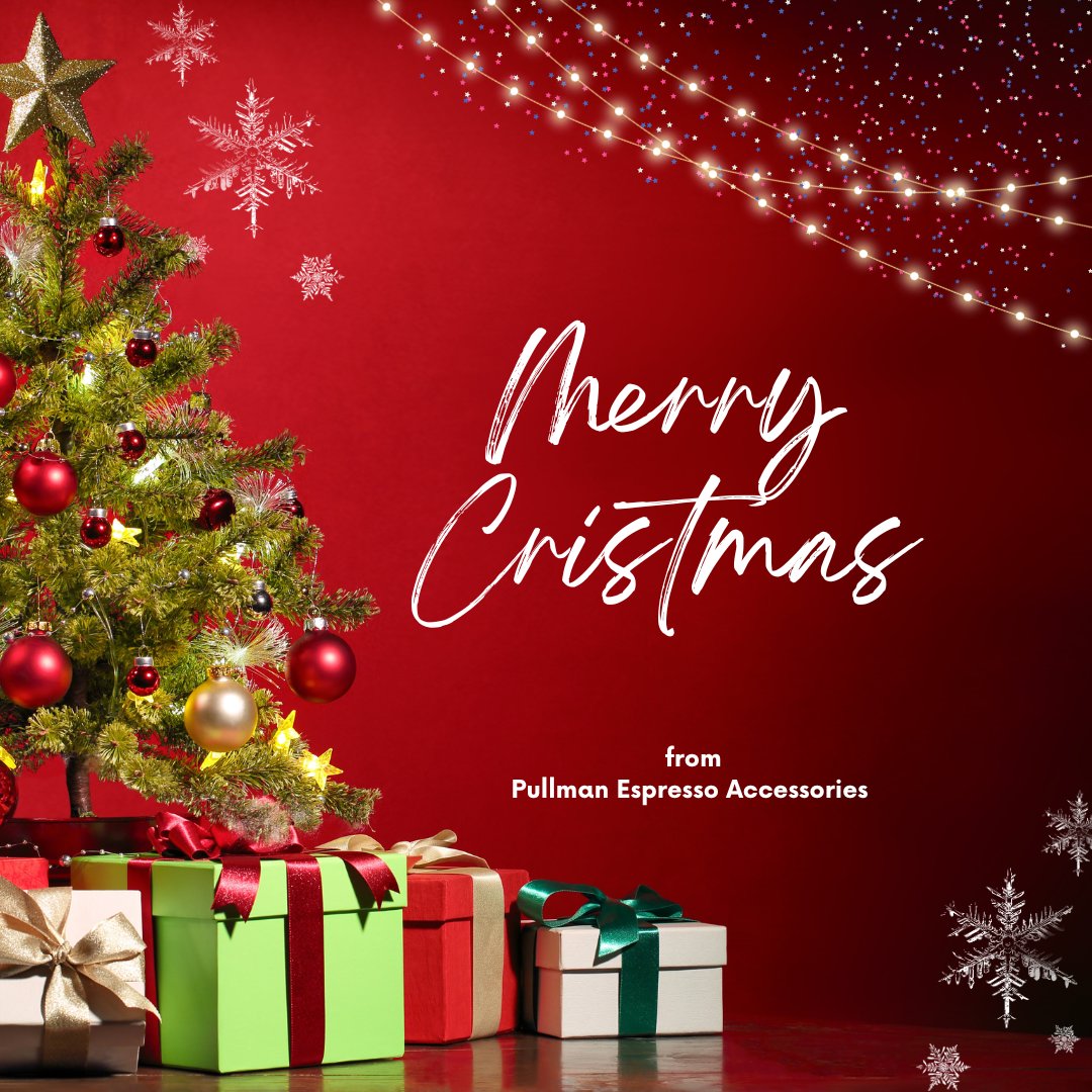 pullmanespresso's tweet image. 🎄 Merry Christmas from Pullman Espresso! 🎄

Wishing you a season filled with warmth, joy, and the perfect cup of coffee. May your holidays be as smooth and satisfying as every tamp. ☕✨

Cheers to a brewing bright new year ahead! 🎅