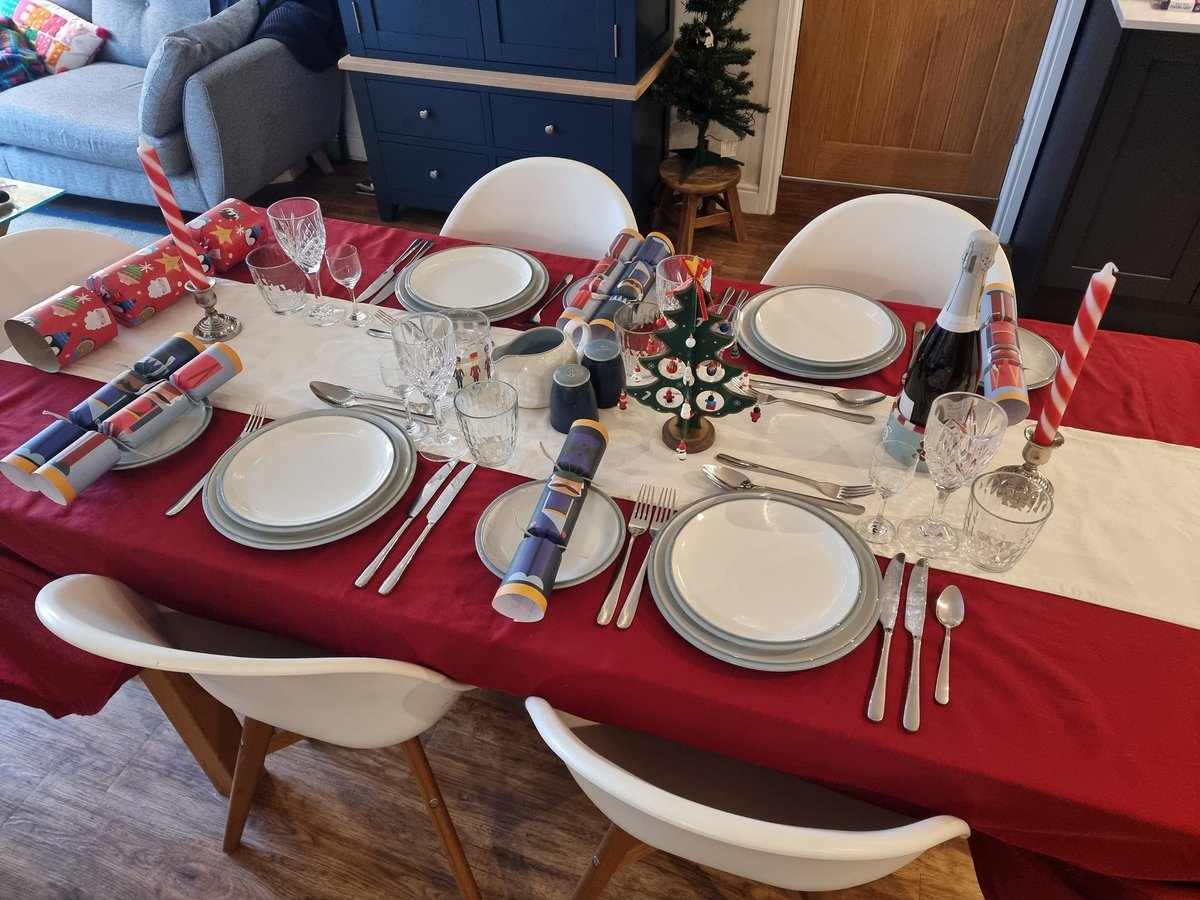MavisButton's tweet image. #ChristmasDinner2024 #ReadyForSanta #ChristmasEveTradition