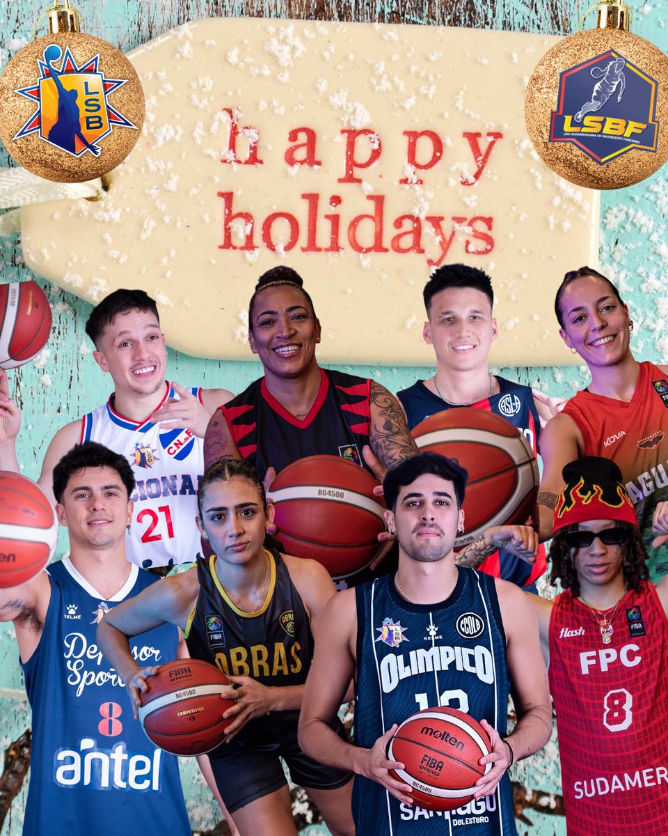 🏀🎉 ¡Felices Fiestas!. Happy Holidays! 🌲🧡

#LSB #LSB2024