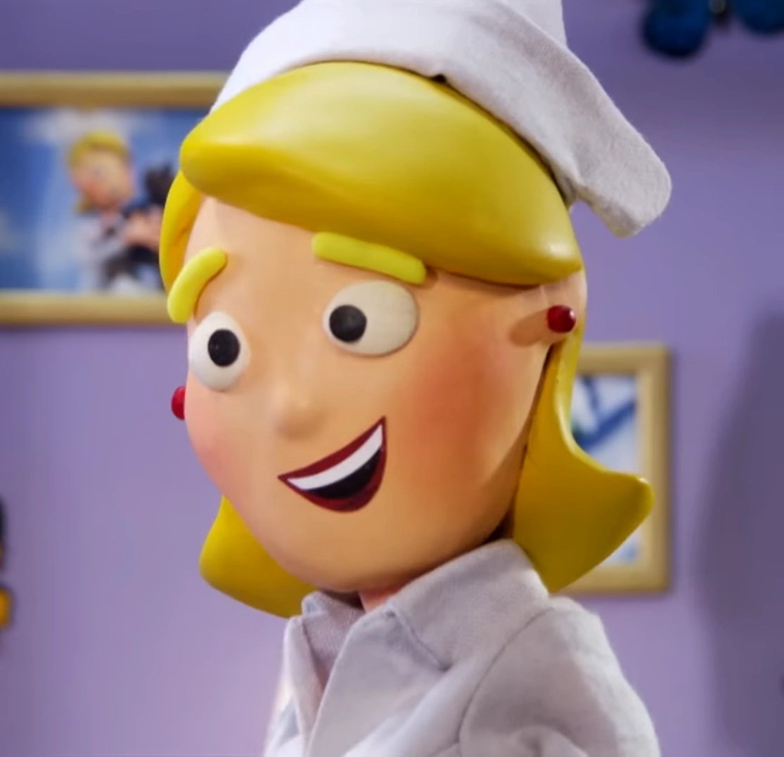 fictionsurvivor's tweet photo. Nurse Bendy from Moral Orel

(canon) https://t.co/h486ouCpqp