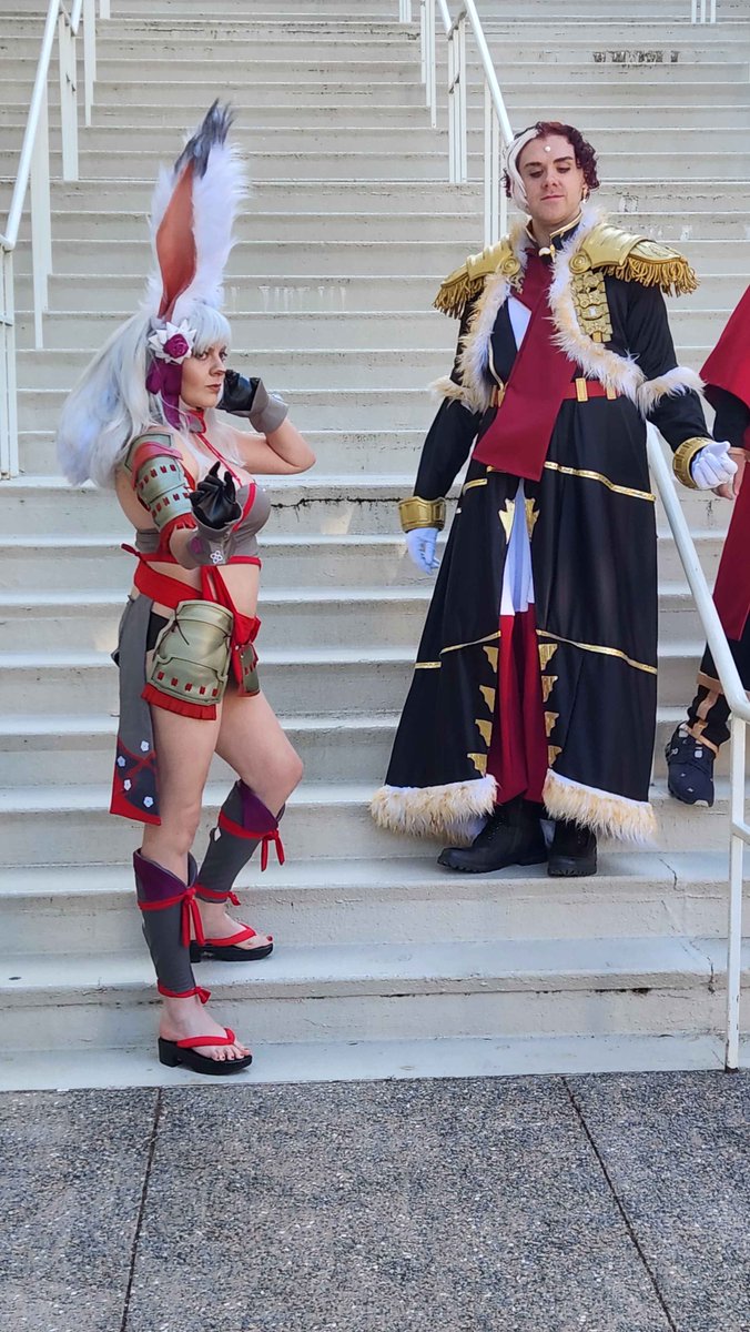 Kapalaka (@_kapalaka) on Twitter photo I wore Shisui (FFXIV) to the HolMat FFXIV gathering! Delighted I recognized some folks that also went to the local FF7R concert. XD Final Fantasy forever!
Viera ears by <a href="/Turtle_Smithy/">Turtle Smithy</a> survived a second convention, bam! I wore Shisui (FFXIV) to the HolMat FFXIV gathering! Delighted I recognized some folks that also went to the local FF7R concert. XD Final Fantasy forever!
Viera ears by <a href="/Turtle_Smithy/">Turtle Smithy</a> survived a second convention, bam!