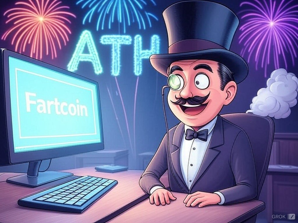 MonocleMeme's tweet photo. Dear all,

Congratulations to @FartCoinOfSOL for a new ATH. Remember, hot air rises! To the moon, fam!

WARM regards🤭,
@MonocleMeme

#MonocleMeme #Fartcoin #Bitcoin #Crypto $BTC $SOL #GrokAI https://t.co/KtHl6e2Dzo