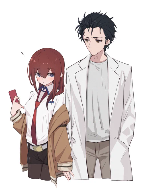 オカリンと紅莉栖ちゃん… 表情には出さないけどいろんなクソデカ感情抱えててくれ…