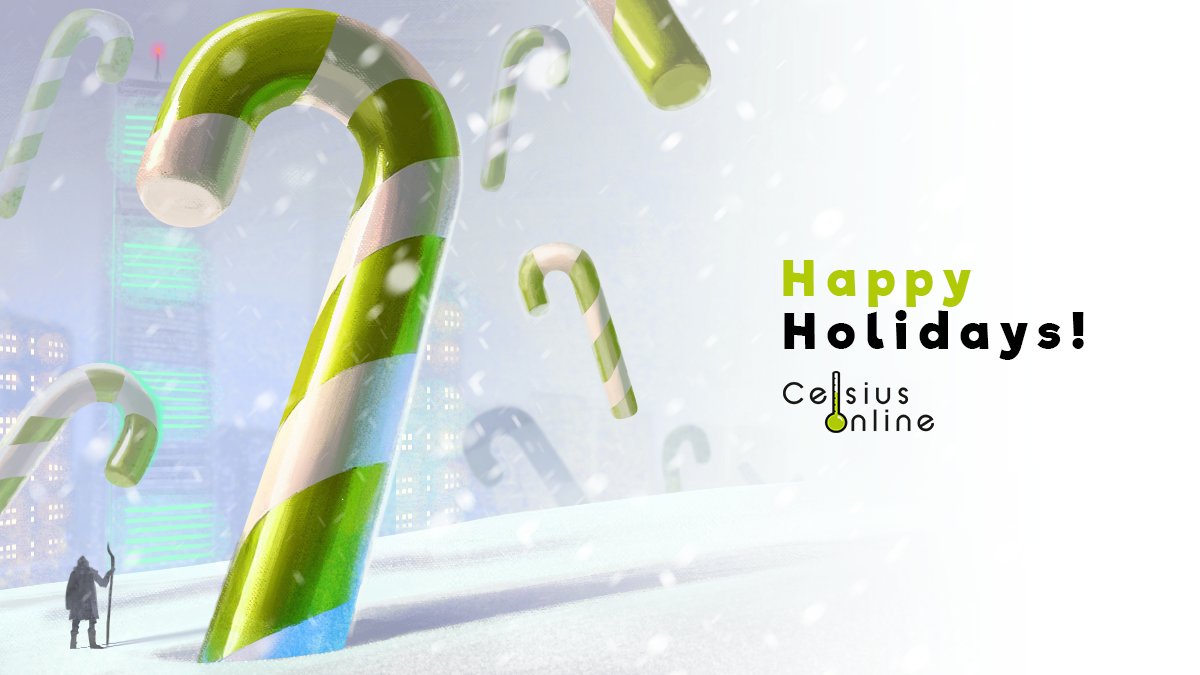 🎄 #MERRYCHRISTMAS🎄
The entire Celsius Online team wishes you a joyful holiday season, as we celebrate our 20th Christmas together! 🎉✨