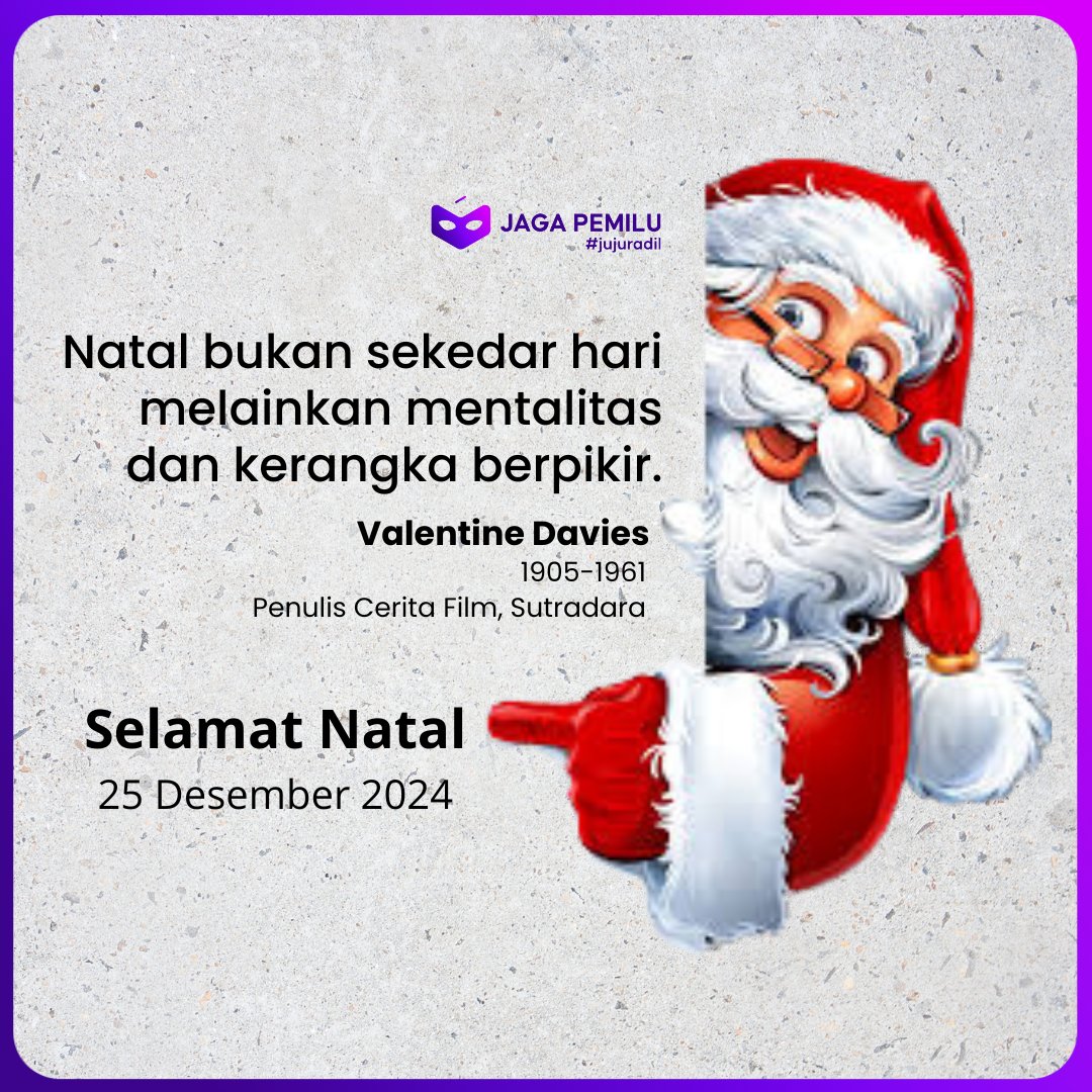 Selamat natal, teman-teman. Tuhan memberkati kita semua.
