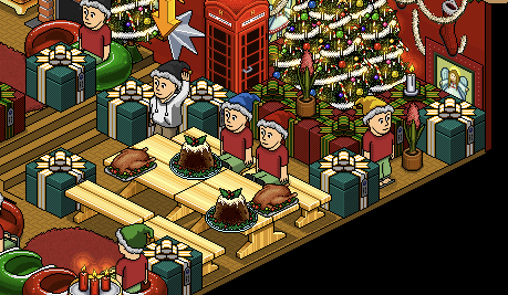 One final gift this Christmas, from me and the Habbo Hotel: Origins team.

A special thank-you to all of you the regularly visit the game, share your feedback, and are as passionate as we are about Origins.

Merry Christmas all.