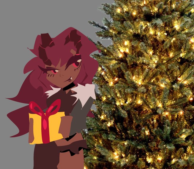 Wowie christmas (she hates christmas)