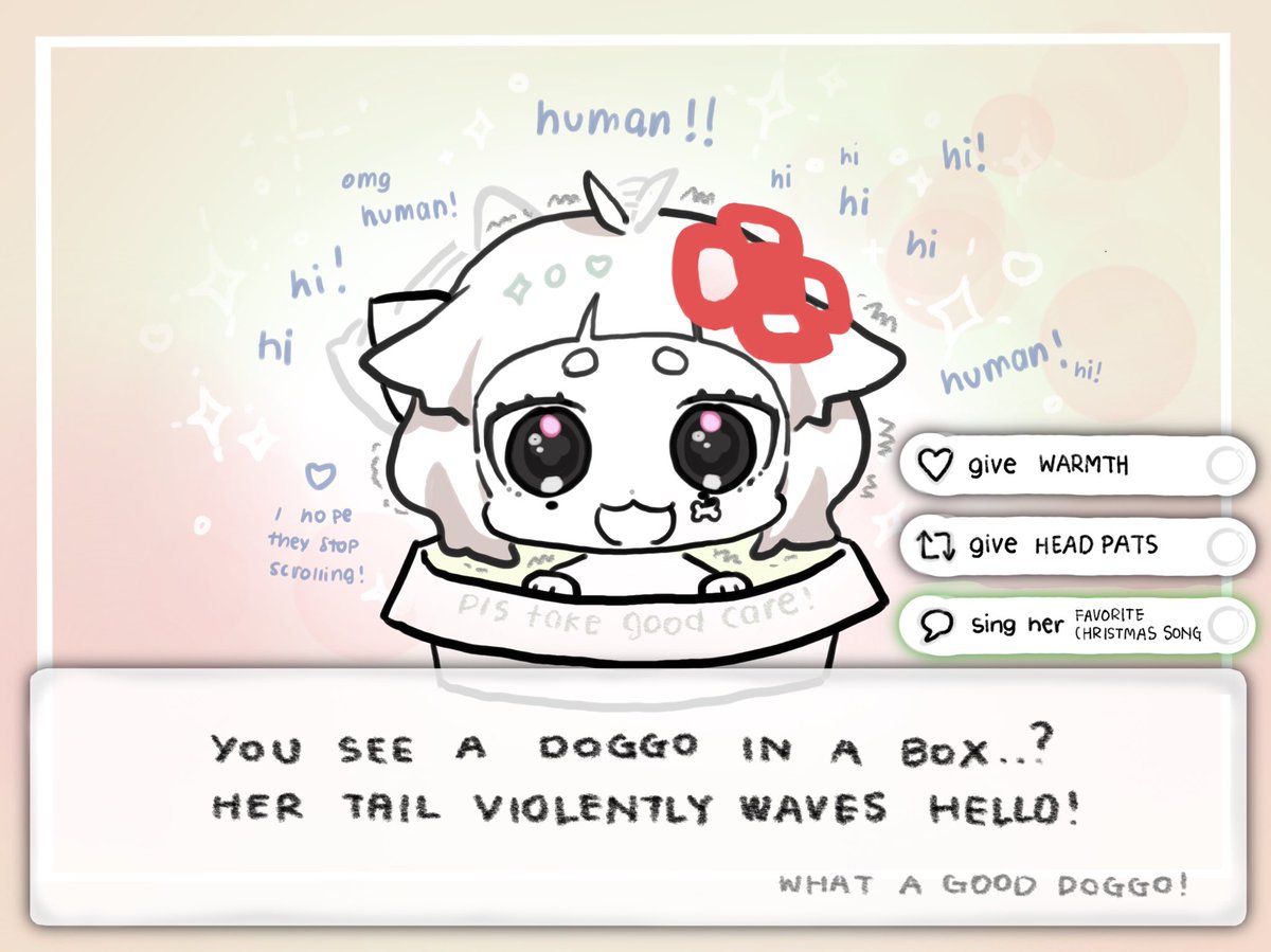 KANO_waves's tweet image. 🎁✨ CHRISTMAS is here!!! and KANO needs your help to make it cozy and special! 🎄

❤️ LIKE to keep her warm!
🔁 RETWEET to give her headpats!
💬 COMMENT guess her favorite Christmas song! 🎵 

🌟HOW MUCH HOLIDAY CHEER CAN YOU GIVE HER??! 🌟 

🎄 #vtuber #VTuberUprising