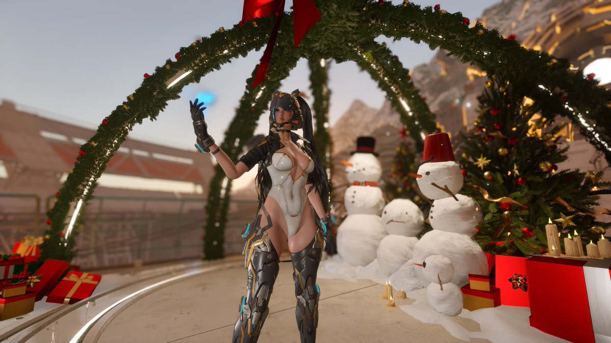 Samcosin80's tweet photo. Merry Christmas #TheFirstDescendant #PhotoMode #VPRT  #MerryChristmas #HAPPYHOLIDAYS #PSshare https://t.co/hJ5XlsCW1J
