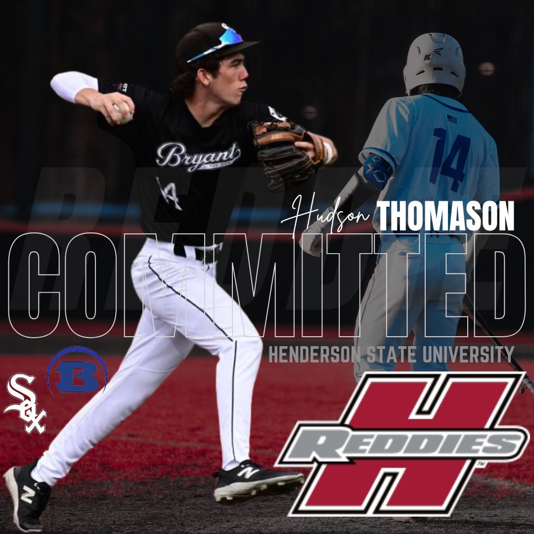 Hudson Thomason (@huddyt14) on Twitter photo Thank you to God for giving me the ability to play this game…with that being said, I am excited to announce i have verbally committed to Henderson State University! #goreddies #committed <a href="/ClubRbi/">Hornet RBI Club</a> <a href="/BryantSox/">Bryant Black Sox Baseball</a> <a href="/GBock24/">Garrett Bock</a> <a href="/hurt_ozzie/">Ozzie Hurt</a> <a href="/guybrown87/">Guy Brown</a> <a href="/ReddieBaseball/">Reddie Baseball</a> Thank you to God for giving me the ability to play this game…with that being said, I am excited to announce i have verbally committed to Henderson State University! #goreddies #committed <a href="/ClubRbi/">Hornet RBI Club</a> <a href="/BryantSox/">Bryant Black Sox Baseball</a> <a href="/GBock24/">Garrett Bock</a> <a href="/hurt_ozzie/">Ozzie Hurt</a> <a href="/guybrown87/">Guy Brown</a> <a href="/ReddieBaseball/">Reddie Baseball</a>