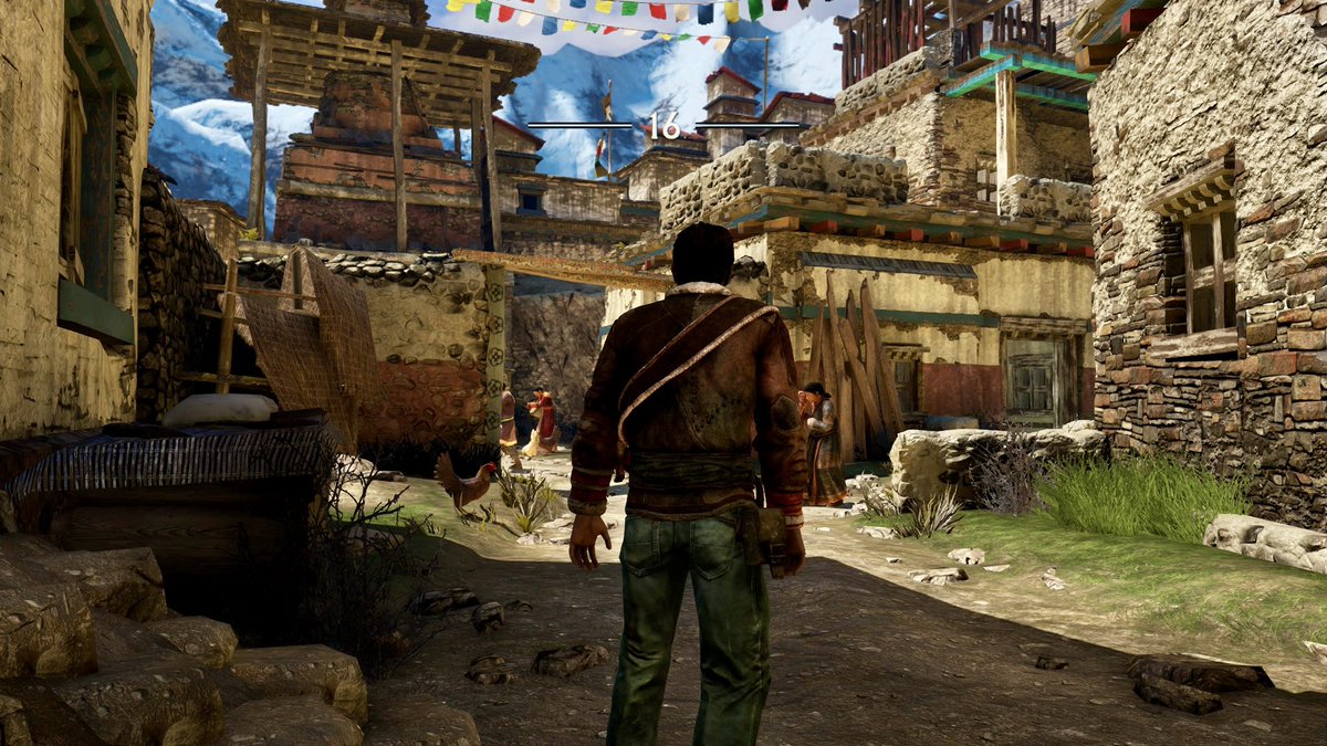 NextGenNero's tweet image. I’m still Team Lora Croft but man this Nathan Drake is growing on me 🔥👌🏾 #Uncharted2 #PS5Pro