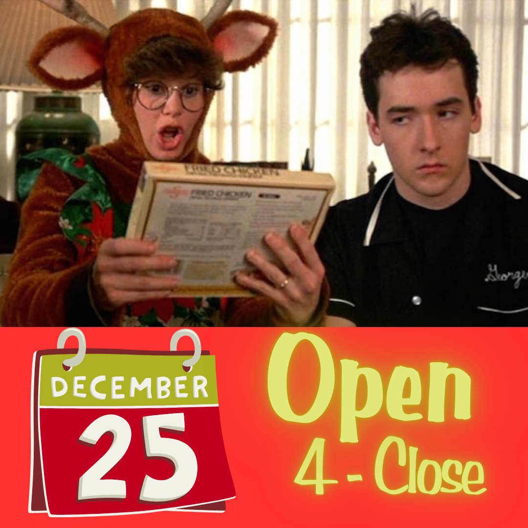 Yes, we’re open on Christmas Day - 4pm to close! Rachel will be slinging drinks all night, so stop by and see us!