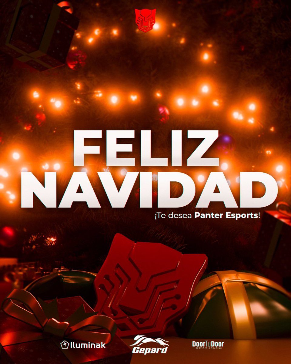 ¡Desde todo el team de Panter eSports les deseamos una muy buena Nochebuena y una excelente Feliz Navidad 🎄!

Que Santa Clous 🎅🏻 les traiga muchos juegos nuevos este año pero también mucha salud para poder jugarlos, mucha prosperidad para comprar los que salgan en el 2025 y