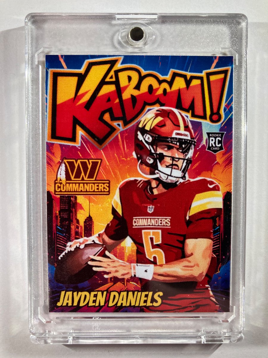 🎁Appreciation Day Giveaway🎁

Winner Announced Wednesday

🔥Jayden Daniels Custom Art Kaboom Rookie Card #Commanders

To enter
1. Follow
2. Retweet
3. Like