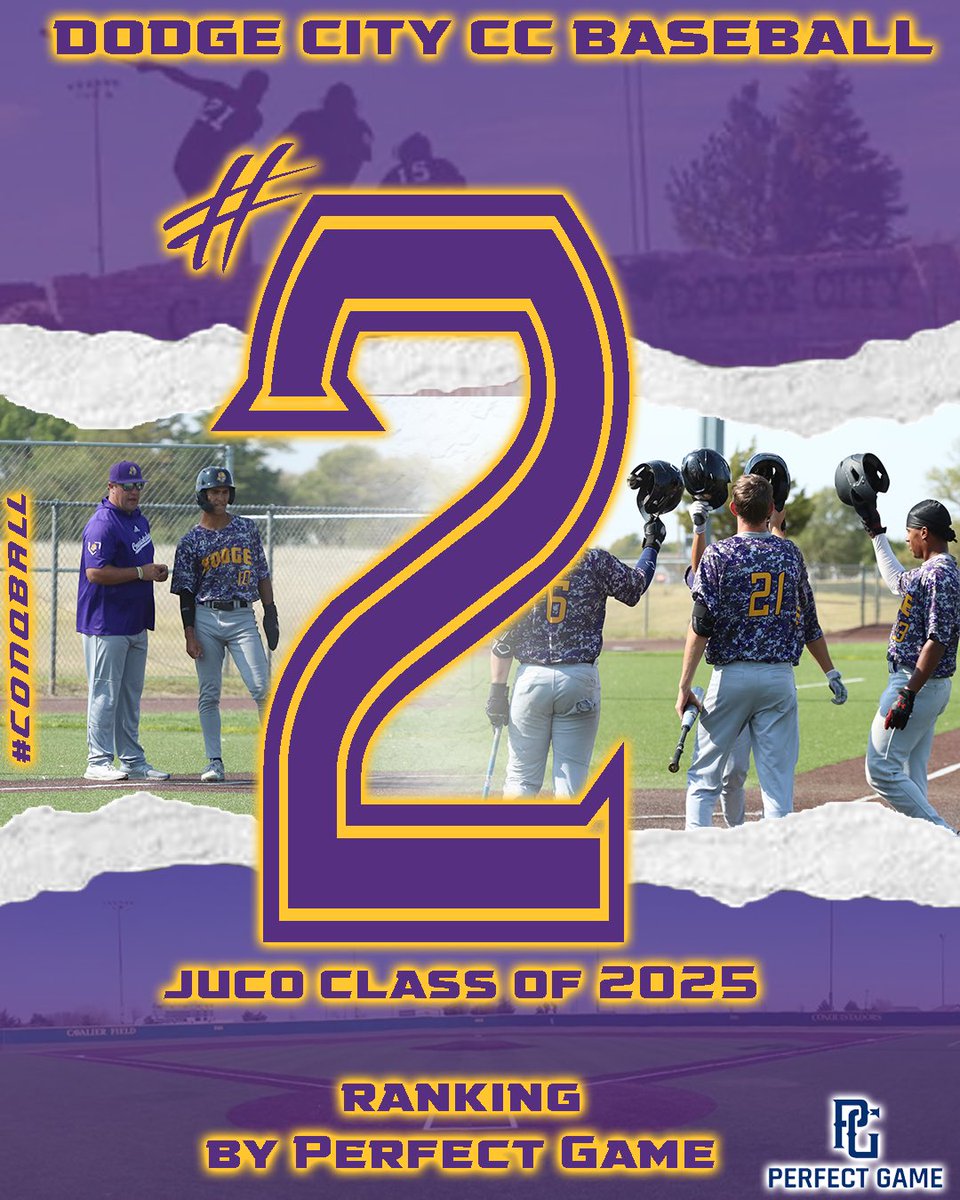 Dodge City CC Baseball (@goconqsbb) on Twitter photo The #CONQS have landed some top prospects from across the globe and currently have the # 2 ranked incoming recruiting class by <a href="/PerfectGameUSA/">Perfect Game USA</a>
#ConqBall πΊβοΈ #BurnTheBoats The #CONQS have landed some top prospects from across the globe and currently have the # 2 ranked incoming recruiting class by <a href="/PerfectGameUSA/">Perfect Game USA</a>
#ConqBall πΊβοΈ #BurnTheBoats