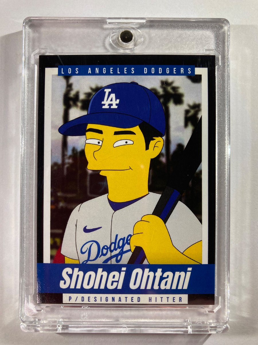 🎁Appreciation Day Giveaway🎁

Winner Announced Monday

🔥Shohei Ohtani “Simpsons” Dodgers Card 

To enter
1. Follow
2. Retweet
3. Like