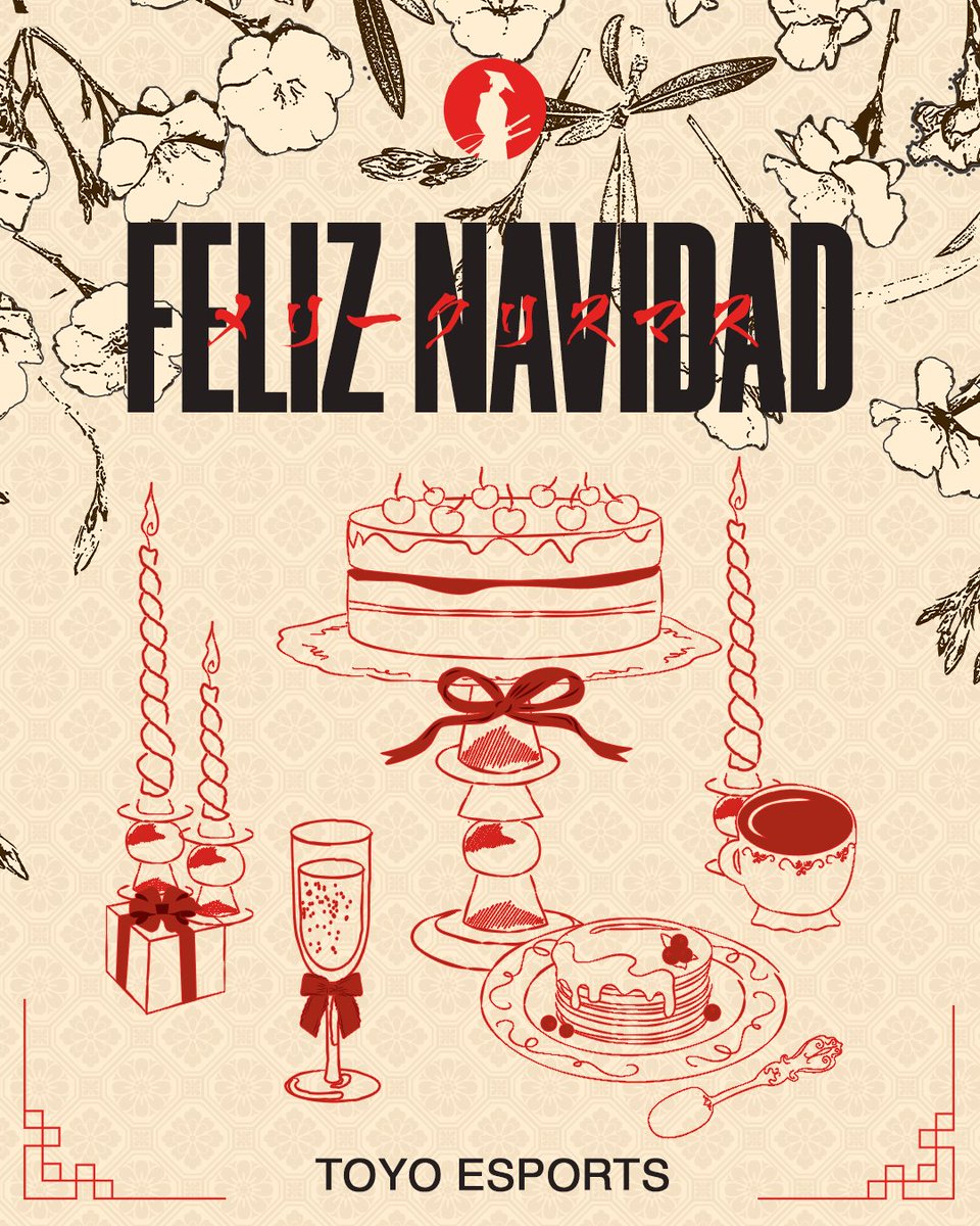 ToyoEsports's tweet photo. ¡Feliz Navidad de parte de la Familia de Toyo!🎄🎊
¡Esperamos que en estas fiestas la pasen de la mejor manera con sus seres queridos! 🥳💛
#GoToyo❤️🇯🇵 Yoisho! https://t.co/LKYfpPkxMB